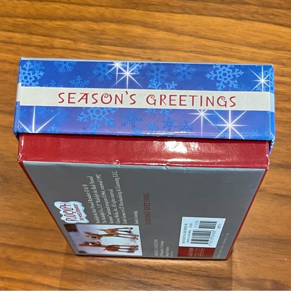 Vintage Rudolph the Red Nose Reindeer holiday cards. Galison 1992: New - Picture 12 of 14